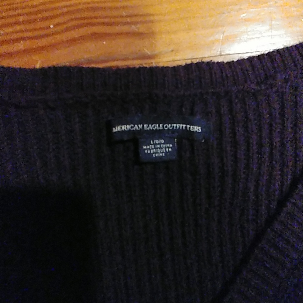American eagle black sweater - Picture 3 of 4